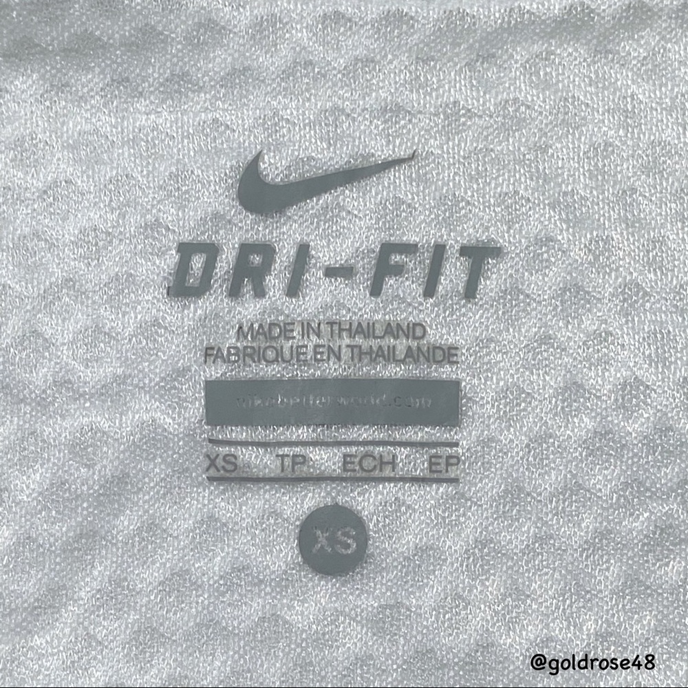 Nike Dri-Fit Run Fast running tank top in white 719483-100 - Picture 3 of 7